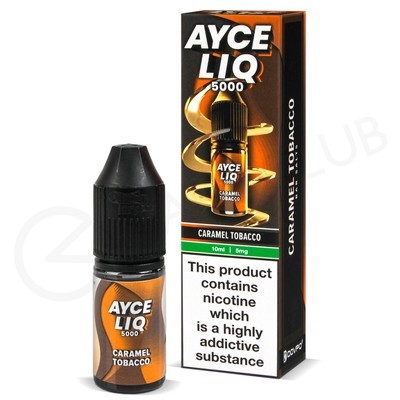 Caramel Tobacco Nic Salt E-Liquid by Dovpo Ayce Liq 5000