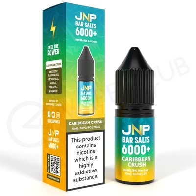 Caribbean Crush E-Liquid by JNP Bar Salts 6000+