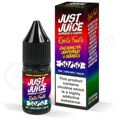 Cherimoya Grapefruit & Berries E-Liquid by Just Juice Exotic Fruits 50/50