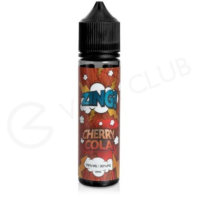Cherry Cola Shortfill E-Liquid by Zing! 50ml
