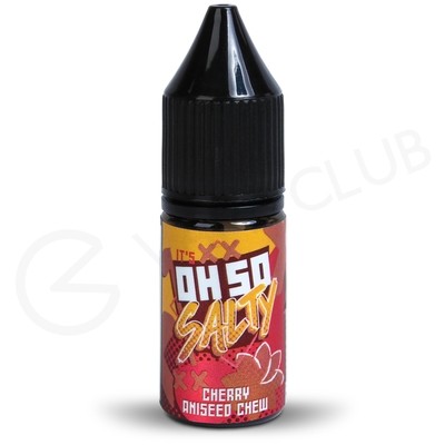 Cherry Aniseed Nic Salt E-Liquid by Oh So Salty