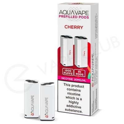 Cherry Aquavape 2in1 Prefilled Pod