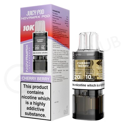 Cherry Berry Juicy Pod Novamax 10K Refill Pod