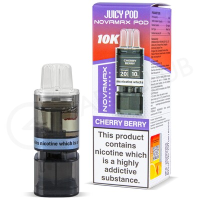 Cherry Berry Juicy Pod Novamax 10K Refill Pod