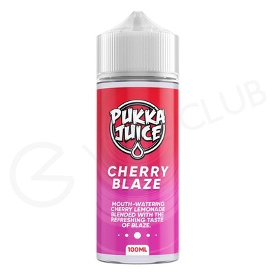 Cherry Blaze Shortfill E-Liquid by Pukka Juice 100ml