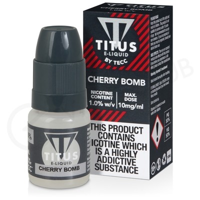 Cherry Bomb E-Liquid by Titus