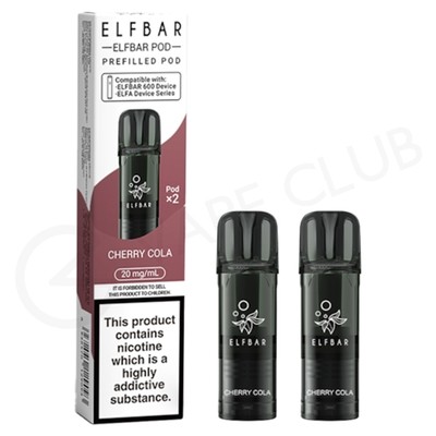 Cherry Cola Elf Bar 600 Prefilled Pods
