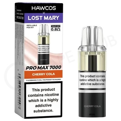 Cherry Cola Hawcos x Lost Mary Pro Max 7000 Refill Pack