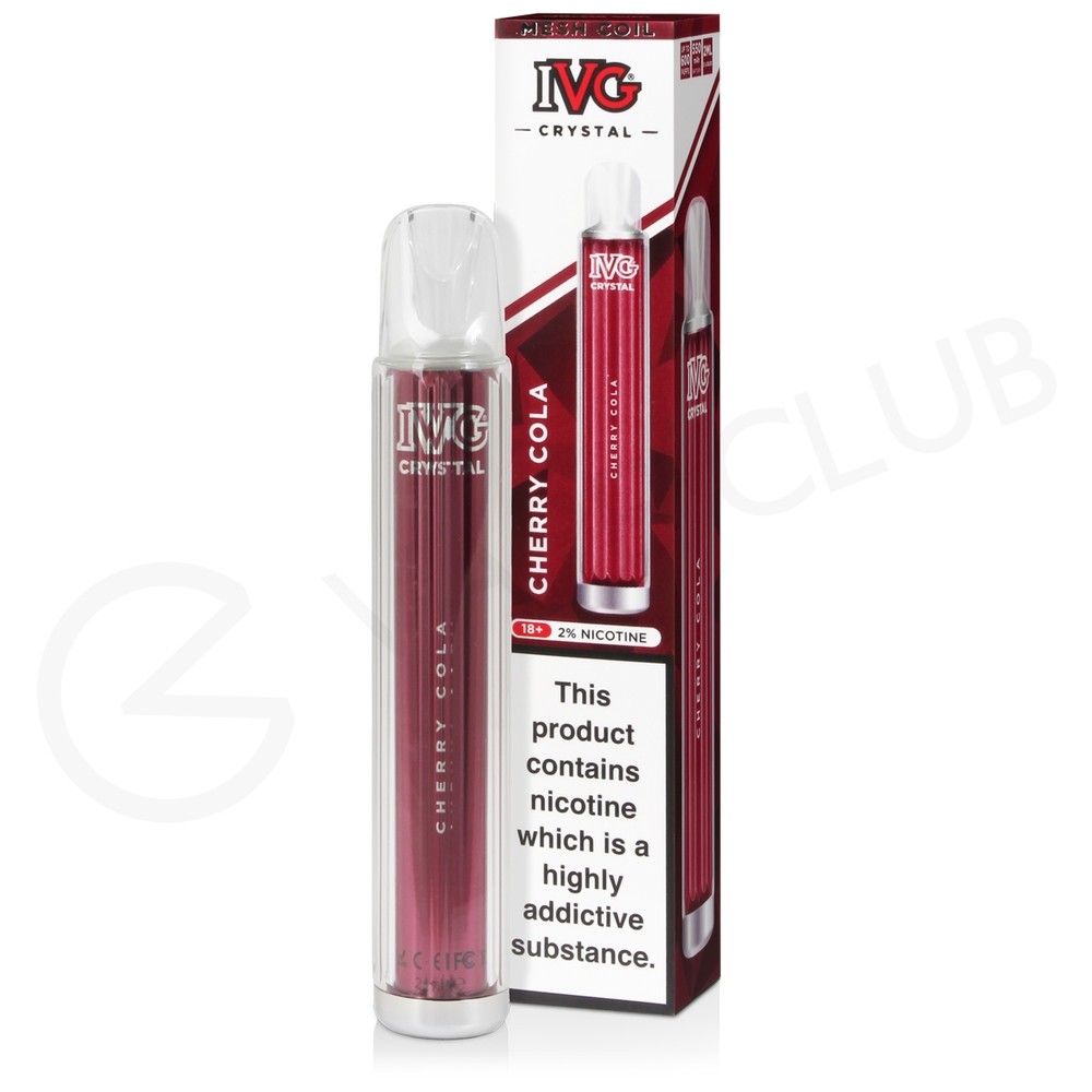 Cherry Cola IVG Bar Crystal Disposable Vape