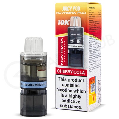 Cherry Cola Juicy Pod Novamax 10K Refill Pod