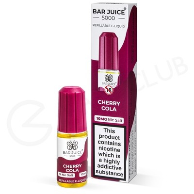 Cherry Cola Nic Salt E-Liquid by Bar Juice 5000