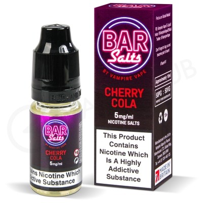 Cherry Cola Nic Salt E-Liquid by Bar Salts