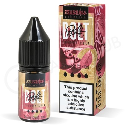 Cherry Cola Nic Salt E-Liquid by Bolt