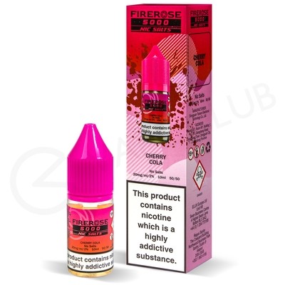 Cherry Cola Nic Salt E-Liquid by Elux Firerose