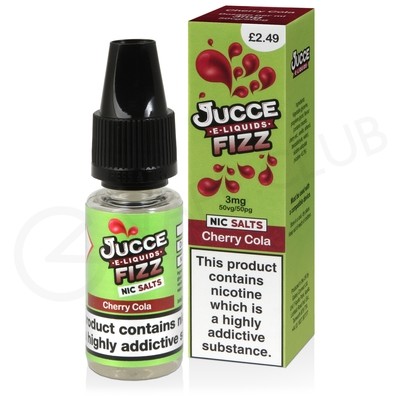 Cherry Cola Nic Salt E-Liquid by Jucce Fizz