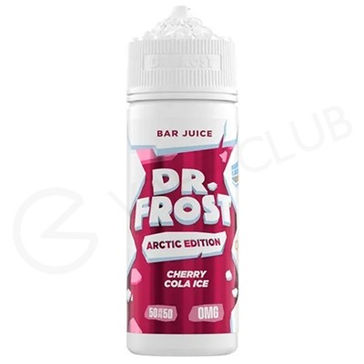 Cherry Cola Shortfill E-Liquid by Dr Frost Arctic Edition 100ml