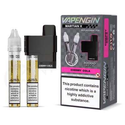 Cherry Cola Vapengin Martian X Refill Pack