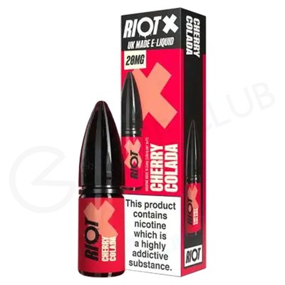 Cherry Colada Nic Salt E-Liquid by Riot X