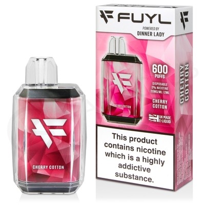 Cherry Cotton Fuyl by Dinner Lady Disposable Vape