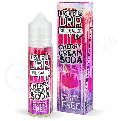 Cherry Cream Soda Shortfill E-Liquid by Double Drip 50ml