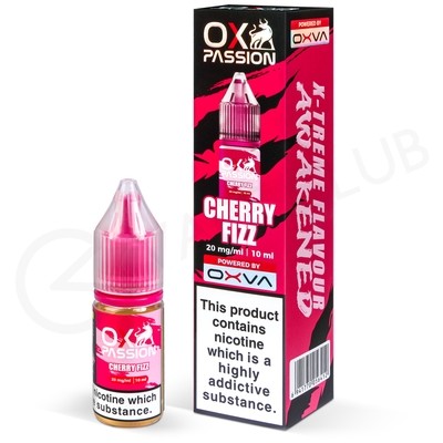 Cherry Fizz Nic Salt E-Liquid by Ox Passion