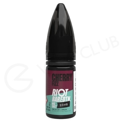 Cherry Fizz Nic Salt E-Liquid by Riot Bar Edition