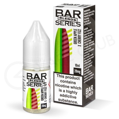 Cherry Fizz x Green Apple Nic Salt E-Liquid by Bar Series Blends