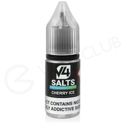 Cherry Ice Nic Salt E-Liquid by V4 VAPOUR