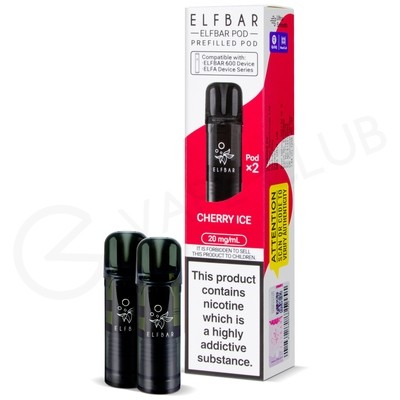 Cherry Ice Elf Bar 600 Prefilled Pods