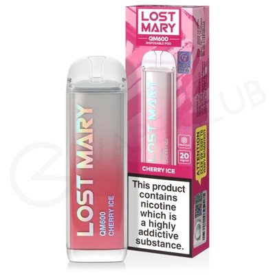 Cherry Ice Lost Mary QM600 Disposable Vape
