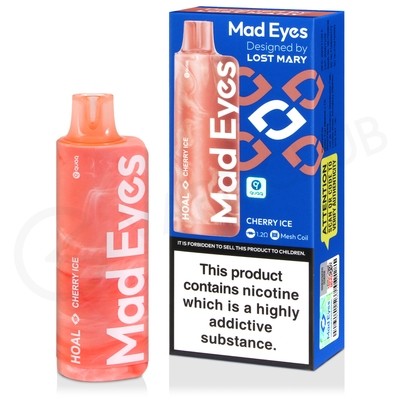 Cherry Ice Mad Eyes Hoal Disposable Vape