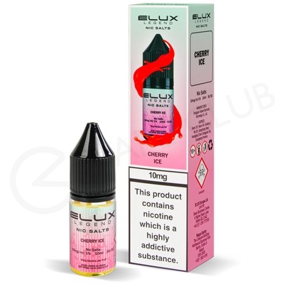 Cherry Ice Nic Salt E-Liquid by Elux Legend