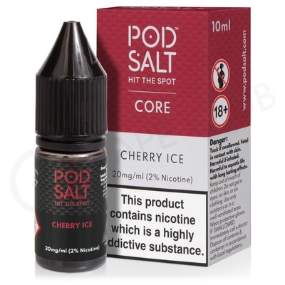 Cherry Ice Nic Salt E-Liquid by Pod Salt