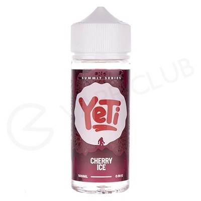 Cherry Ice Shortfill E-Liquid by Yeti Summit Series 100ml