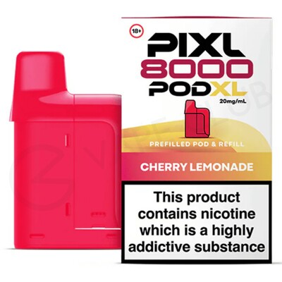 Cherry Lemonade Pixl 8000 Refill Pod