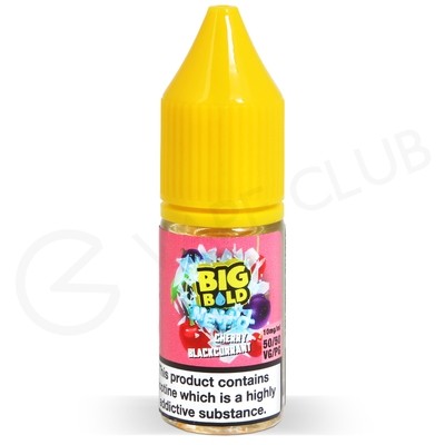 Cherry Blackcurrant Menthol Nic Salt E-Liquid by Big Bold