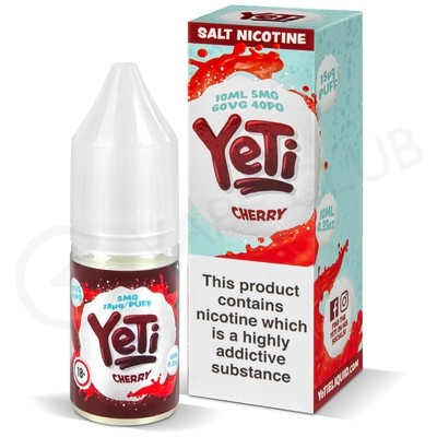 Cherry Nic Salt E-Liquid by Yeti