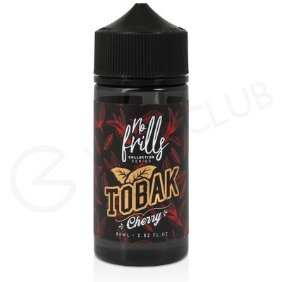 Cherry Shortfill E-Liquid by No Frills Tobak 80ml