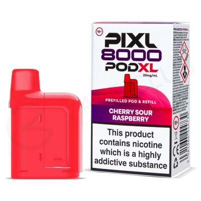 Cherry Sour Raspberry Pixl 8000 Refill Pod