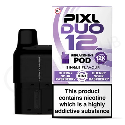 Cherry Sour Raspberry Pixl Duo 12 Prefilled Pods