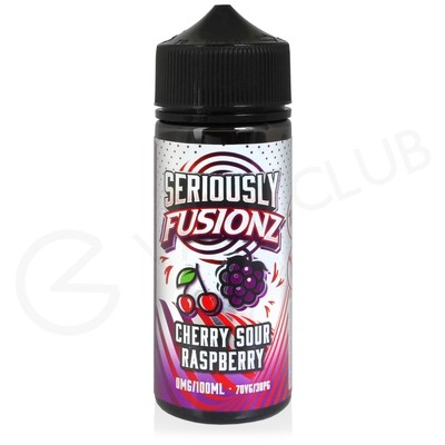 Cherry Sour Raspberry Shortfill E-Liquid by Seriously Fusionz 100ml