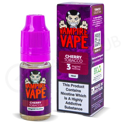 Cherry Tobacco E-Liquid by Vampire Vape