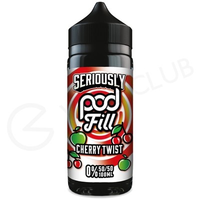 Cherry Twist Shortfill E-Liquid by Seriously Pod Fill 100ml
