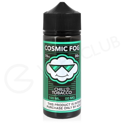 Chill'd Tobacco Shortfill E-Liquid by Cosmic Fog 100ml