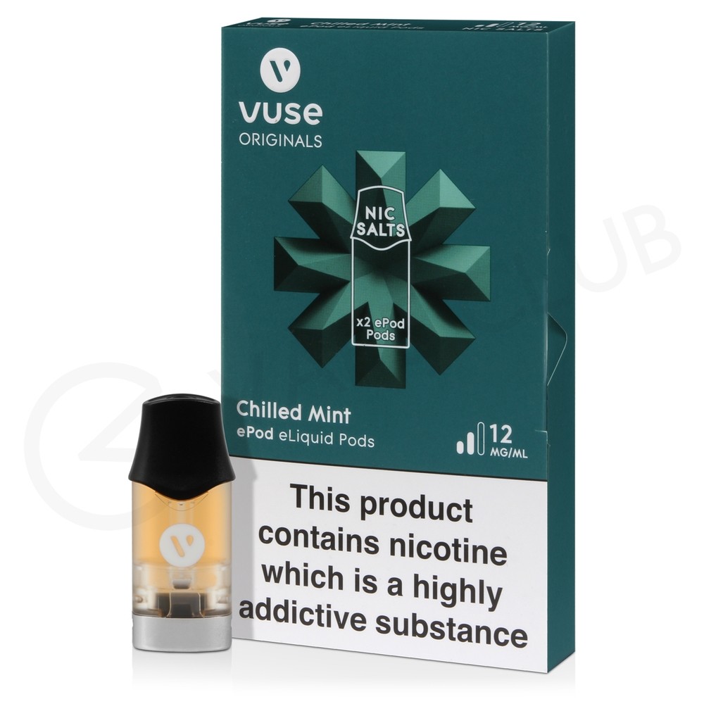 Chilled Mint Nic Salt EPod Prefilled Pod By Vuse