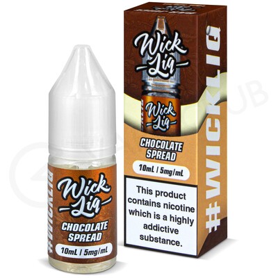 Chocolate Spread Nic Salt E-Liquid by Wick Liq Bar Juice