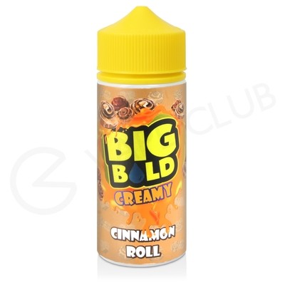 Cinnamon Roll Shortfill E-Liquid by Big Bold Creamy 100ml