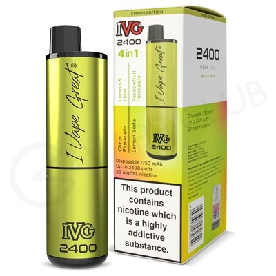 Citrus Edition IVG 2400 Disposable Vape