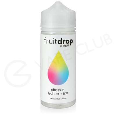 Citrus Lychee Ice Shortfill E-Liquid by Fruit Drop 100ml