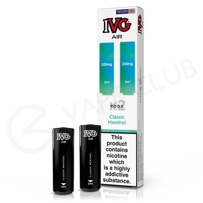 Classic Menthol IVG Air Prefilled Pod